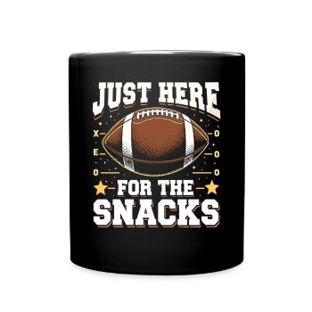 Collation de football Fan de footballeur Fans de football - Mug uni - noir - Devant