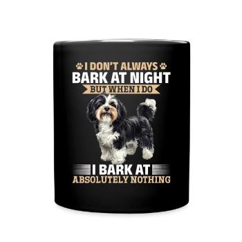 Cute Havanese Dog Owner - Full Colour Mug - black - Front