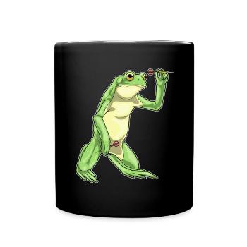 Frog Dart Dart - Full Colour Mug - black - Front