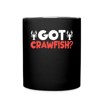 Crawfish Gifts - Tasse einfarbig - Schwarz - Vorne