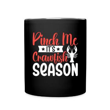 Crawfish Gifts - Tasse einfarbig - Schwarz - Vorne