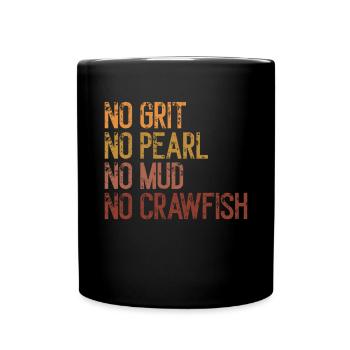 Crawfish Gifts - Tasse einfarbig - Schwarz - Vorne