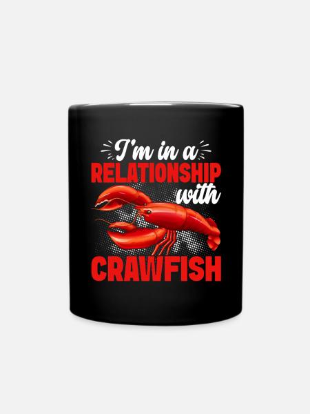 Crawfish Gifts - Tasse einfarbig - Schwarz