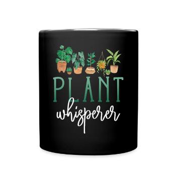 Plant Lover Gardening Plant - Full Colour Mug - black - Front