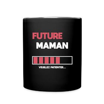 future mom gift mother - Full Colour Mug - black - Front