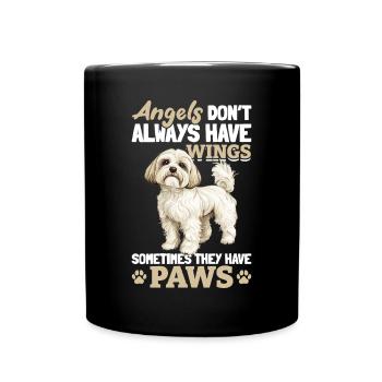 Cute Havanese Dog Owner - Full Colour Mug - black - Front