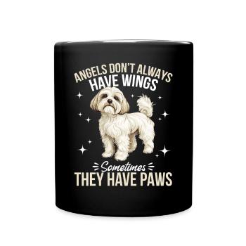 Cute Havanese Dog Owner - Full Colour Mug - black - Front