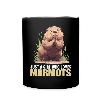 Marmottes Marmottes - Mug uni - noir - Devant