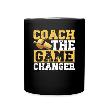 Trainer Geschenke Coach Geschenkidee - Tasse einfarbig - Schwarz - Vorne