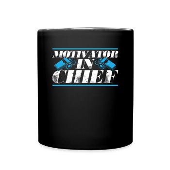 Trainer Geschenke Coach Geschenkidee - Tasse einfarbig - Schwarz - Vorne