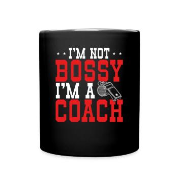 Trainer Geschenke Coach Geschenkidee - Tasse einfarbig - Schwarz - Vorne