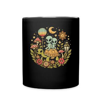 OVNI extraterrestre Galaxie extraterrestre Geschnek - Mug uni - noir - Devant