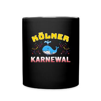 Carnaval de CologneCarnavalWAL - Mug uni - noir - Devant