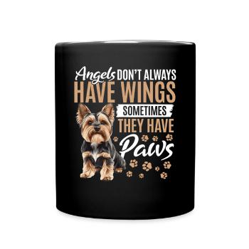 Yorkshire Terrier Propriétaire d’un chien Yorkie - Mug uni - noir - Devant