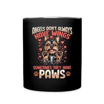 Yorkshire Terrier Propriétaire d’un chien Yorkie - Mug uni - noir - Devant
