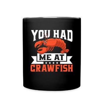 Crawfish Gifts - Full Colour Mug - black - Front
