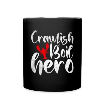 Crawfish Gifts - Full Colour Mug - black - Front