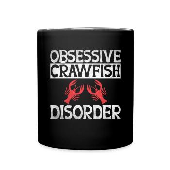 Crawfish Gifts - Full Colour Mug - black - Front