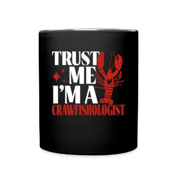 Crawfish Gifts - Tasse einfarbig - Schwarz - Vorne