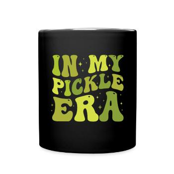 Cornichon à l’aneth Je suis l’un des cornichons - Mug uni - noir - Devant