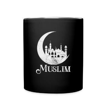 Muslim - Full Colour Mug - black - Front