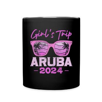Aruba - Full Colour Mug - black - Front