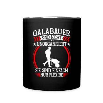 Les paysagistes sont des paysagistes désorganisés - Mug uni - noir - Devant