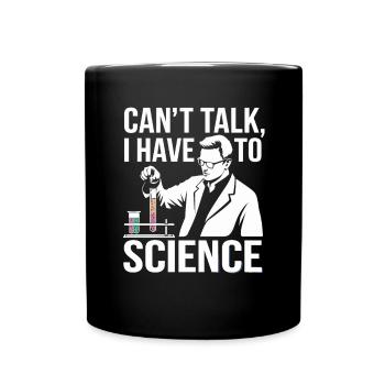 Science Laboratory Technician in the Laboratory Everyday Life - Full Colour Mug - black - Front