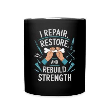 Orthopedic Surgeon Medical Medicine Orthopaedic - Full Colour Mug - black - Front