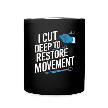 Orthopedic Surgeon Medical Medicine Orthopaedic - Full Colour Mug - black - Front