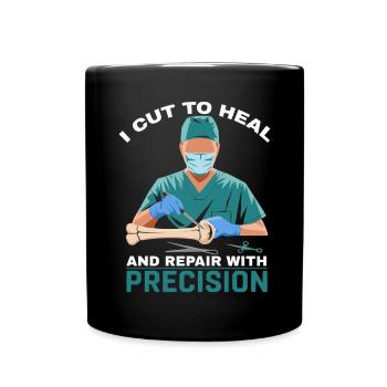 Orthopedic Surgeon Medical Medicine Orthopaedic - Full Colour Mug - black - Front