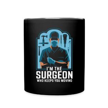 Chirurgien orthopédiste Médecine médicale Orthopédique - Mug uni - noir - Devant