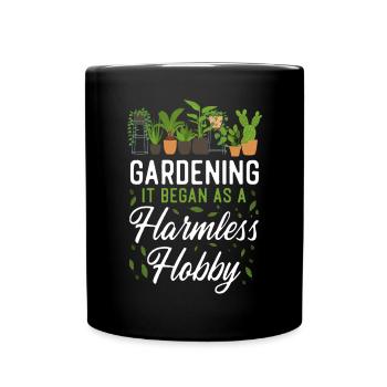 Amoureux des plantes Jardinage Jardinage - Mug uni - noir - Devant