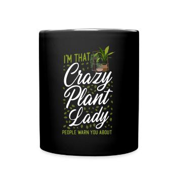 Plant Lover Gardening I'm That - Tasse einfarbig - Schwarz - Vorne