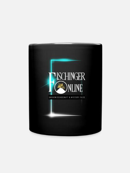 Logo Fischinger-Online grand sans URL - Mug uni - noir