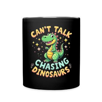 Dinosaur Party Decorations - Full Colour Mug - black - Front