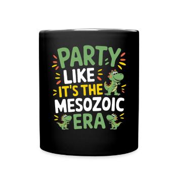 Dinosaur Party Decorations - Full Colour Mug - black - Front