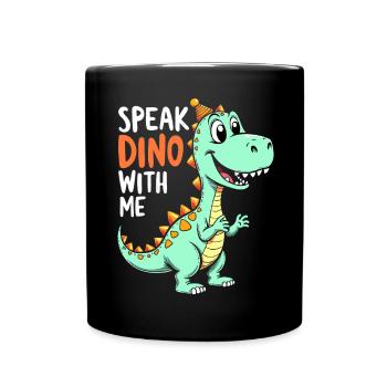 Dinosaur Party Decorations - Full Colour Mug - black - Front
