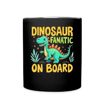Dinosaur Party Decorations - Full Colour Mug - black - Front
