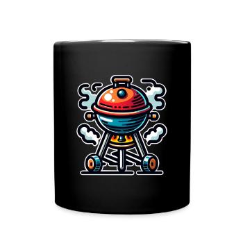 Griller - Mug uni - noir - Devant
