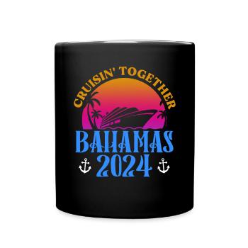 Bahamas Île des Caraïbes Cadeau d’été de l’Atlantique - Mug uni - noir - Devant