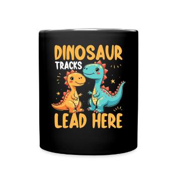 Dinosaur Party Decorations - Full Colour Mug - black - Front
