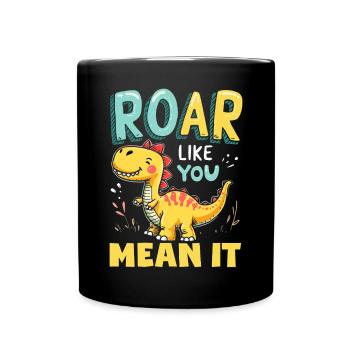 Dinosaur Party Decorations - Full Colour Mug - black - Front
