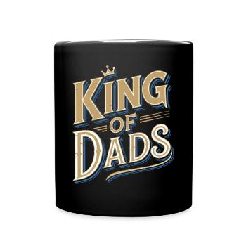 Geschenke Zum Vatertag Für Papa - Tasse einfarbig - Schwarz - Vorne