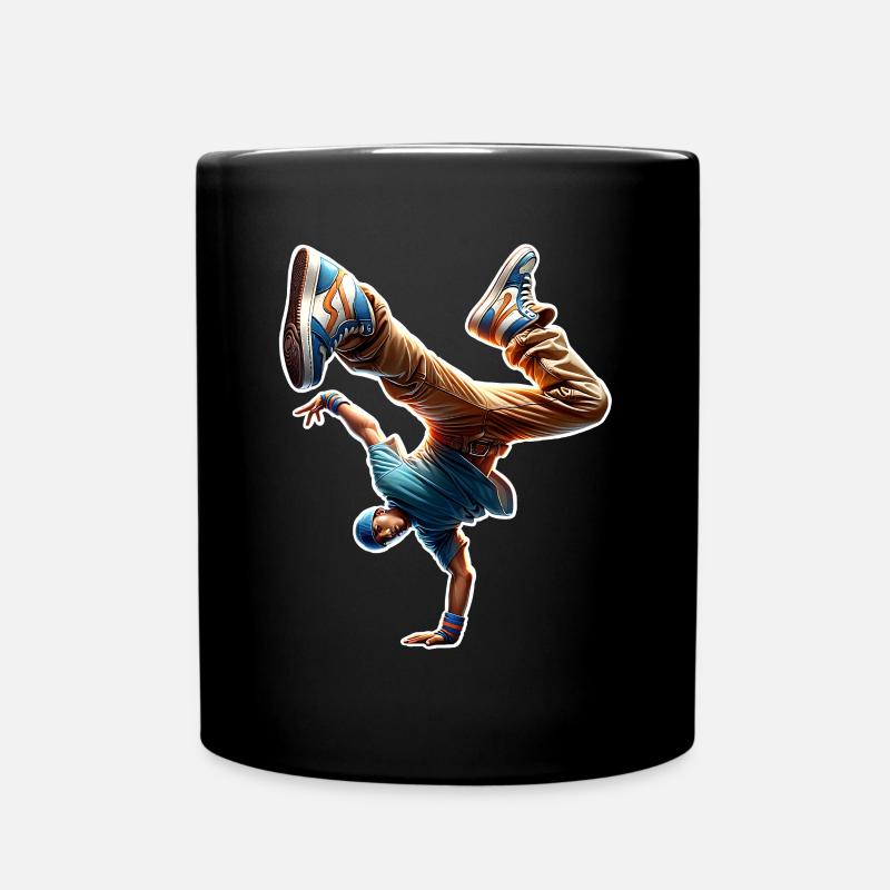 Breakdance - Mug uni - noir