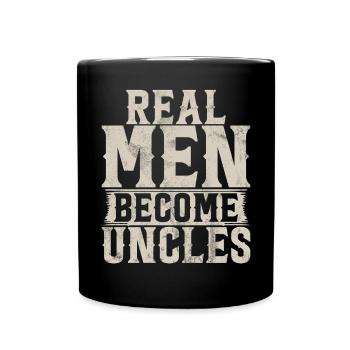 Meilleur oncle fier oncle citation humour - Mug uni - noir - Devant