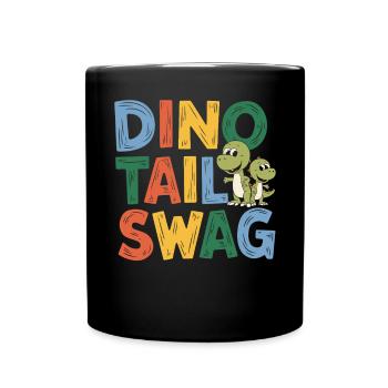 Dinosaur Party Decorations - Full Colour Mug - black - Front