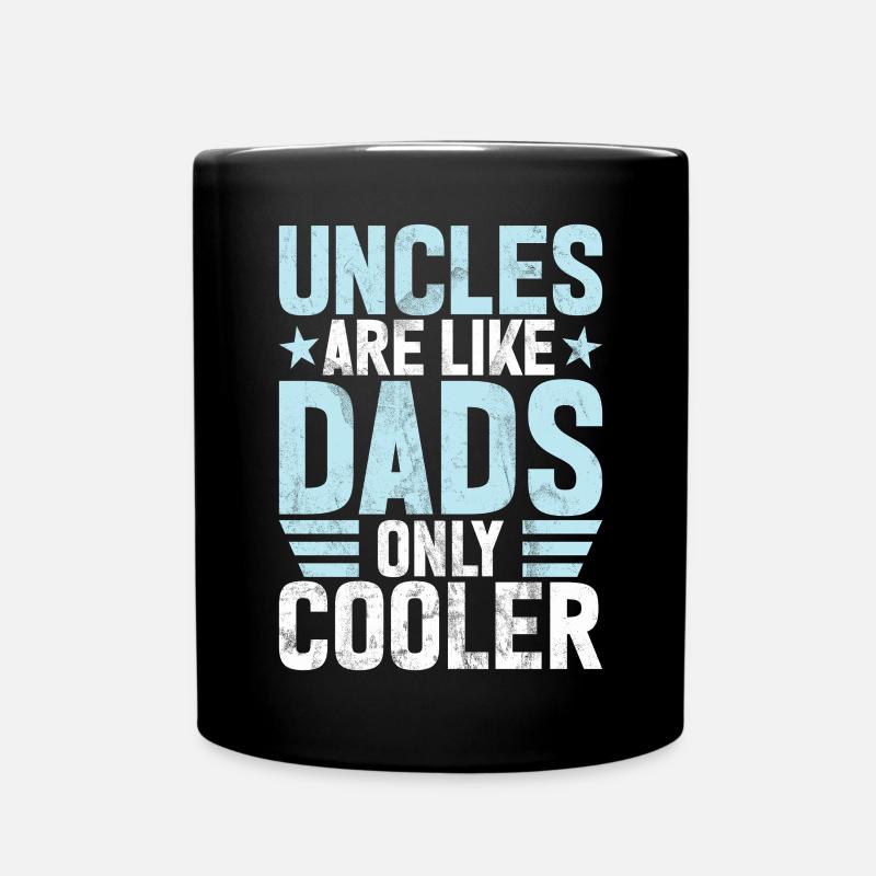 Bester Onkel Stolzer Onkel Zitat Humor - Tasse einfarbig - Schwarz