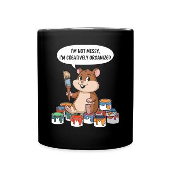 Artist Painter Creative Organized Cuter - Full Colour Mug - black - Front