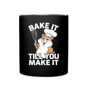 Faites-le cuire jusqu’à ce que vous le fassiez Hamster Chef - Mug uni - noir - Devant